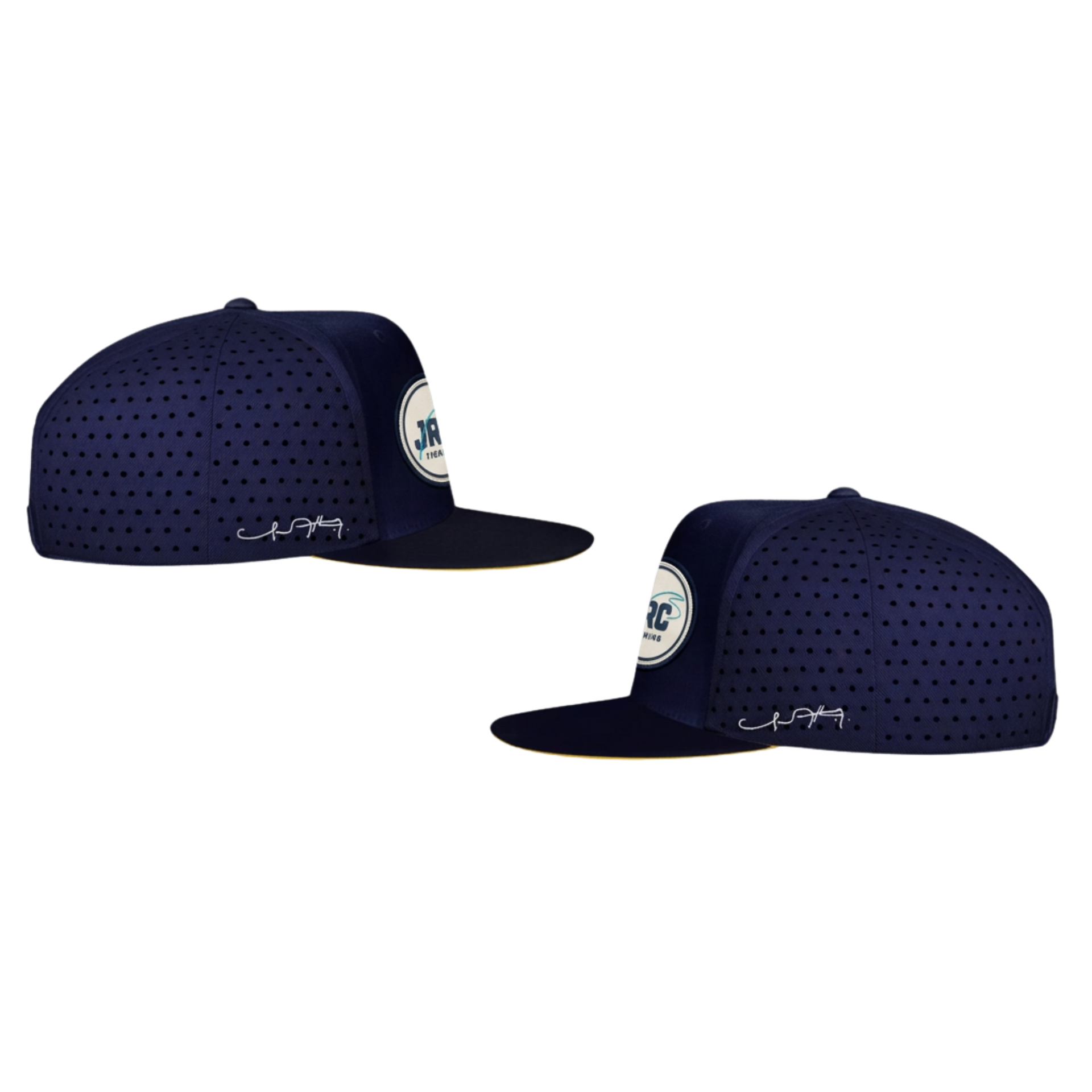 Boné de Pesca JRC Azul - Furos a laser