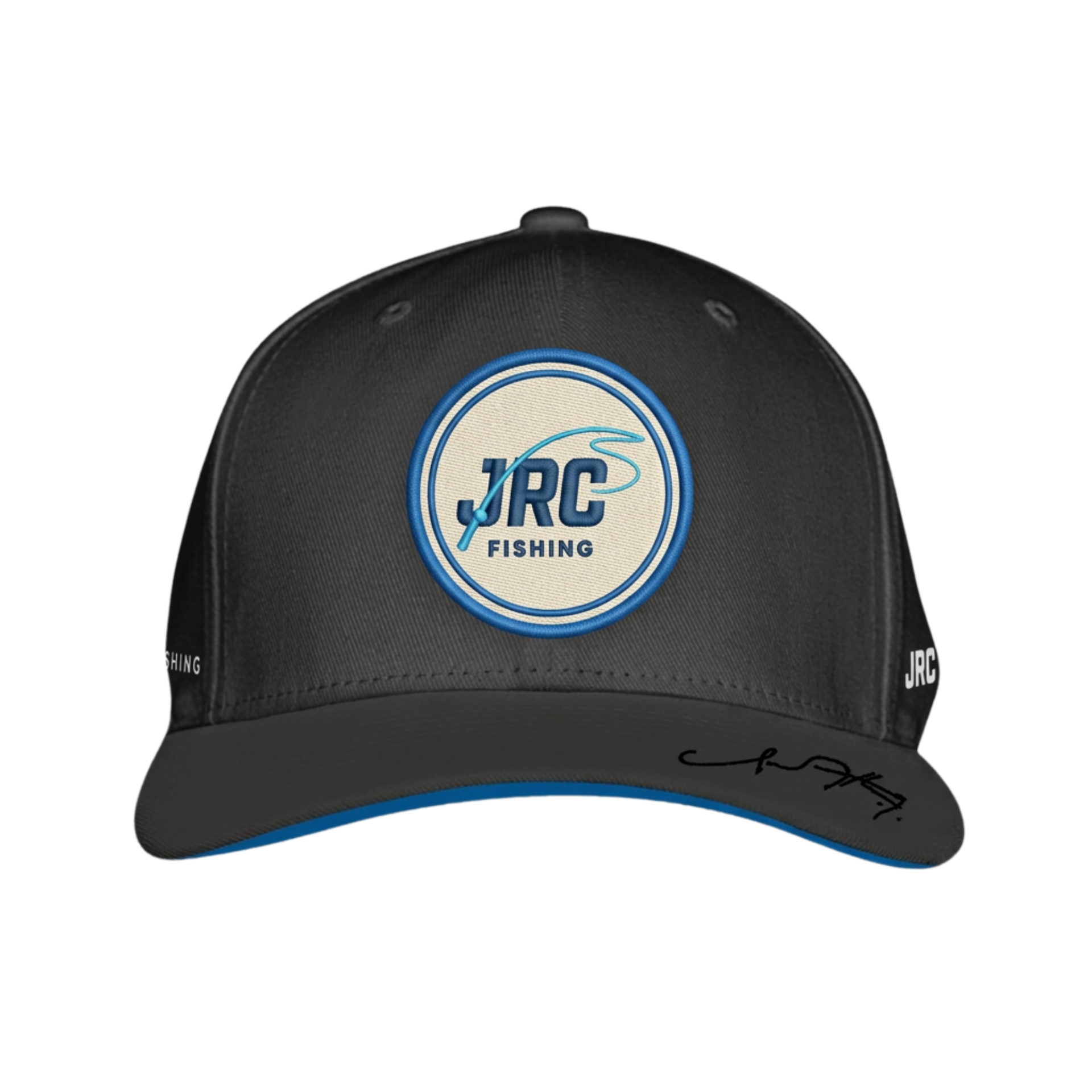 Boné de Pesca JRC Brin Fechado Cinza e Azul