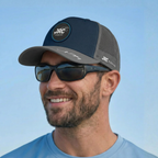 Boné de Pesca JRC Trucker Azul Marinho