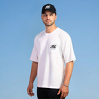 Camiseta Oversized - Evolução - Branco