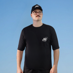 Camiseta Oversized - Evolução - Preto