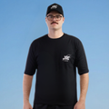 Camiseta Oversized - Evolução - Preto