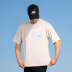 Camiseta Oversized - Work In Progress - Gelo