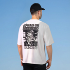 Camiseta Oversized - Só Mais Um Arremesso - Branca