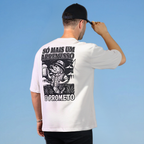 Camiseta Oversized - Só Mais Um Arremesso - Branca