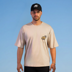 Camiseta JRC Oversized Só Mais um Arremesso - Gelo