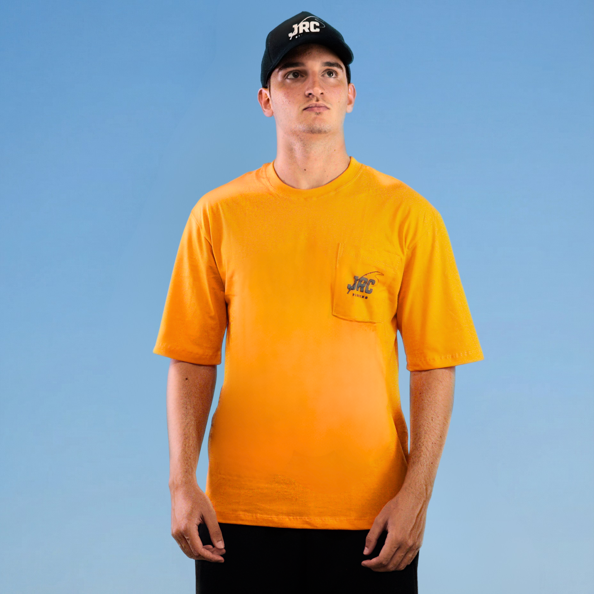 Camiseta Oversized - O Amigo do Pescador - Laranja