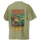 Camiseta Oversized - Na outra Linha - Khaki