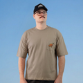 Camiseta Oversized - Na outra Linha - Khaki