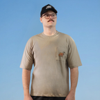 Camiseta Oversized - Na outra Linha - Khaki