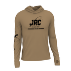 Camiseta de Pesca Masculina JRC com Capuz e Luva Proteção UV50+ Desert