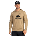 Camiseta de Pesca Masculina JRC com Capuz e Luva Proteção UV50+ Desert